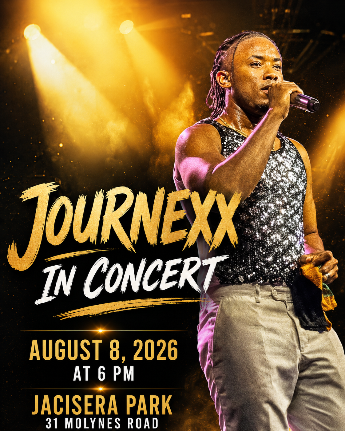 JOURNEXX in Concert flyer